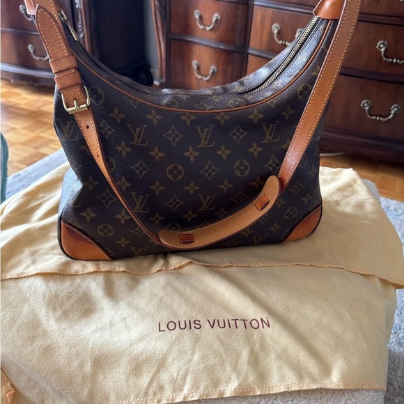 Vintage Louis Vuitton Boulogne authentic shoulder bag with original dust bag - Picture 4 of 13
